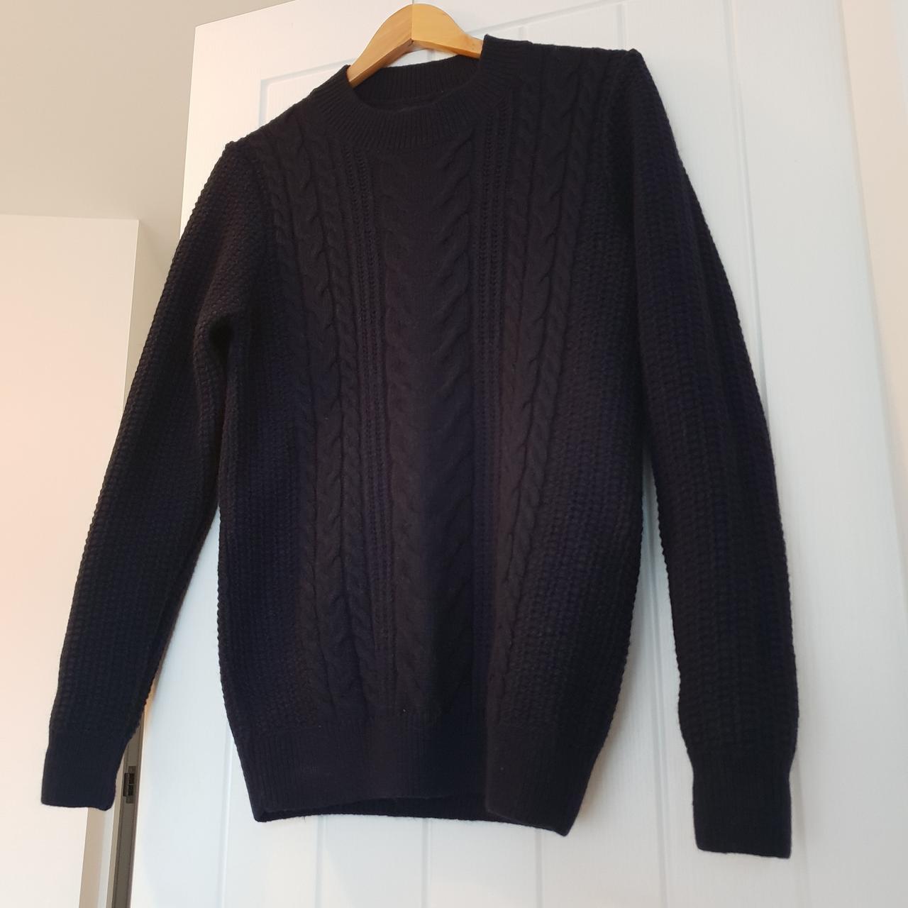 NEXT Men's knitted jumper. design. Size S. Depop