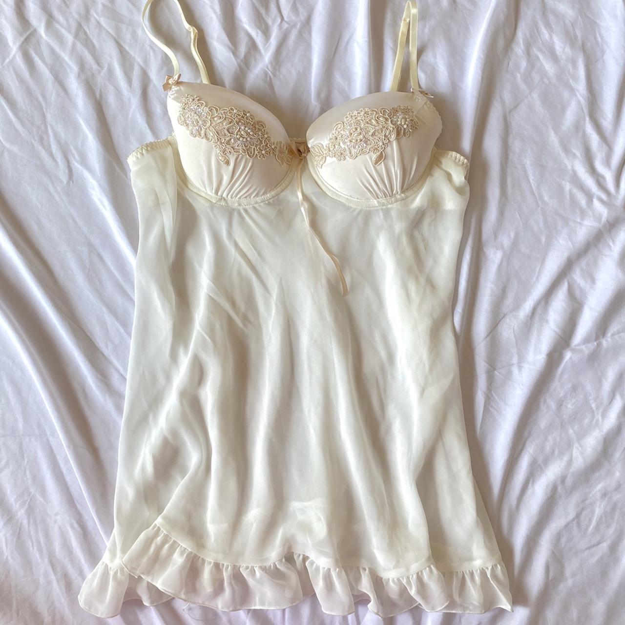 linea donatella bustier lingerie set... - Depop