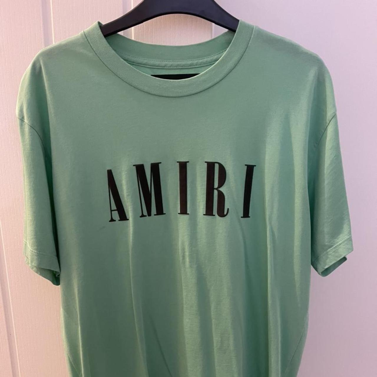 Trending Men Amiri Tshirt - Green (KDB-274492736) - KDB Deals