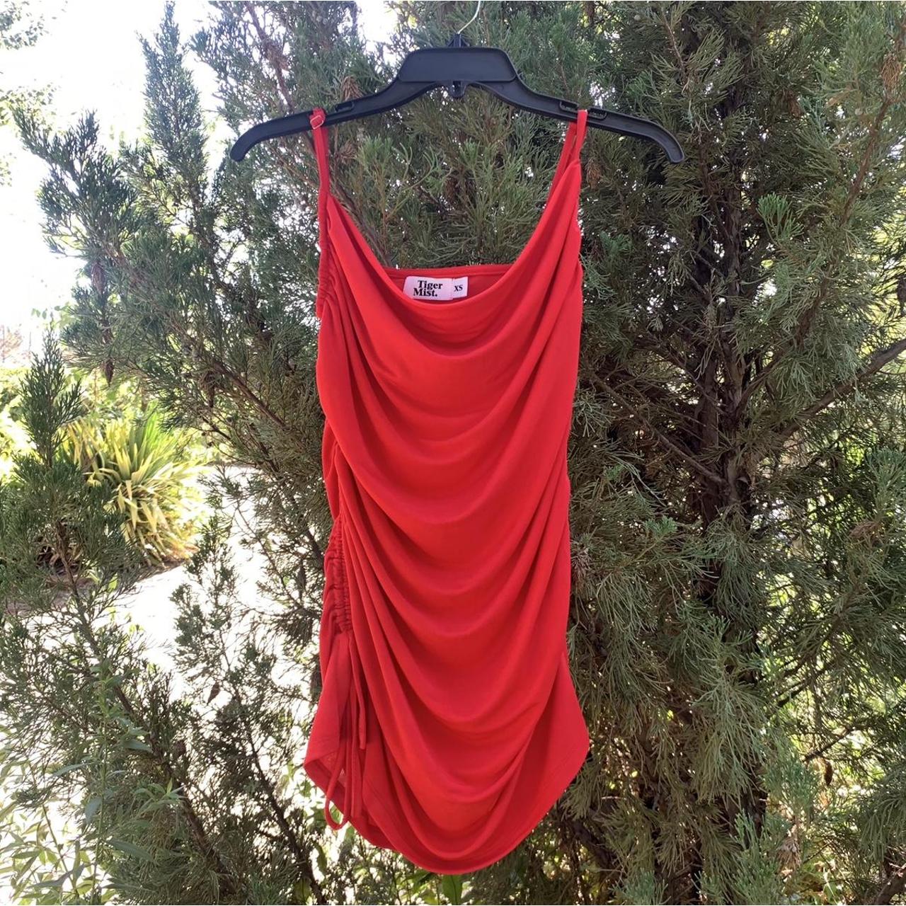 Tiger Mist red Dress, size xs Porto red