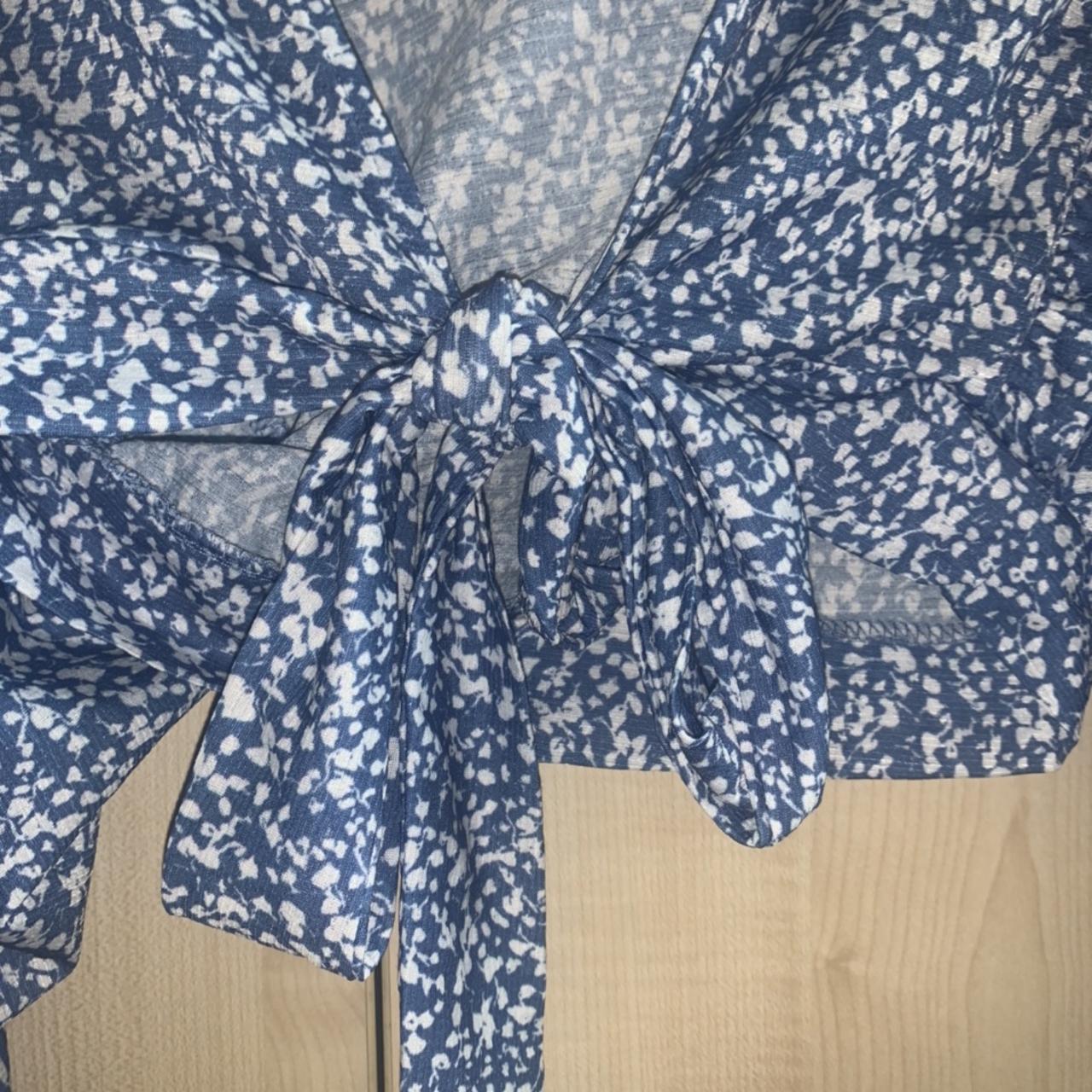 pull-bear-women-s-blue-and-white-depop