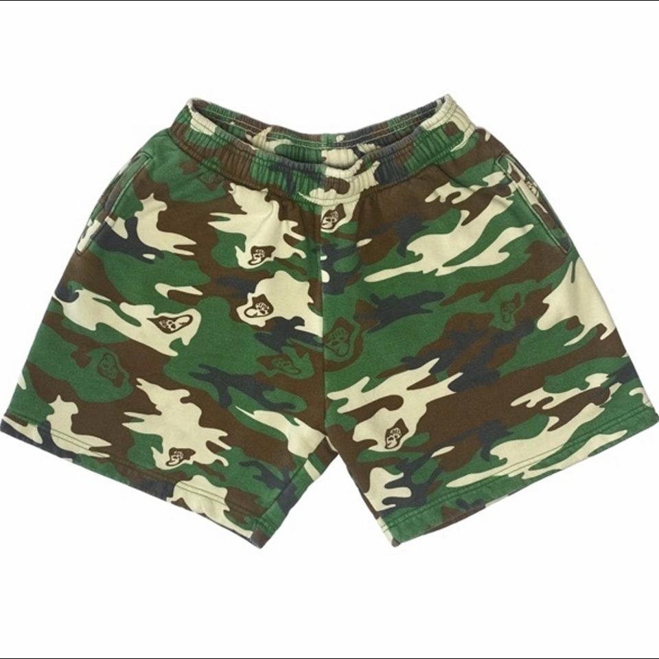 WARREN LOTAS REAPER CAMO SWEAT SHORTS SIZE XL