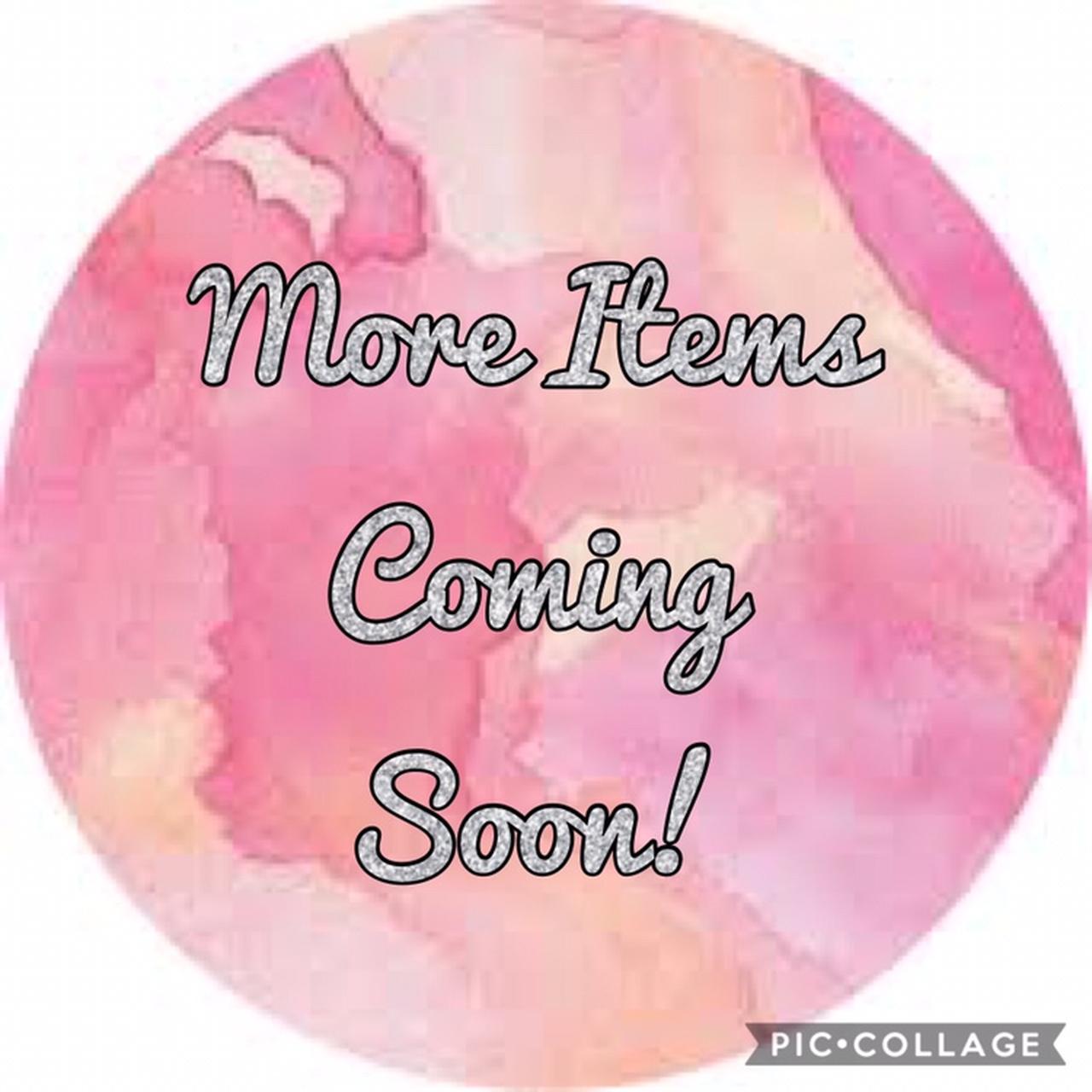 More items coming soon 😍 Don’t miss out 👀 *Not For...