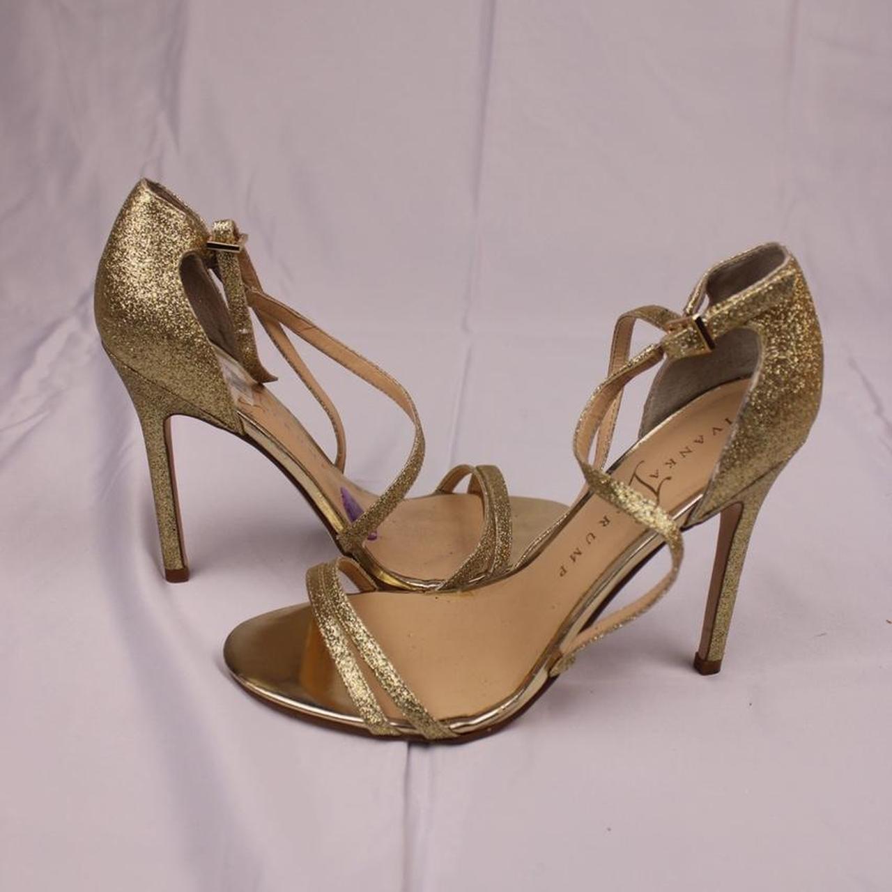 - Ivanka Trump gold heels - Size 6 1/2 - Great... - Depop