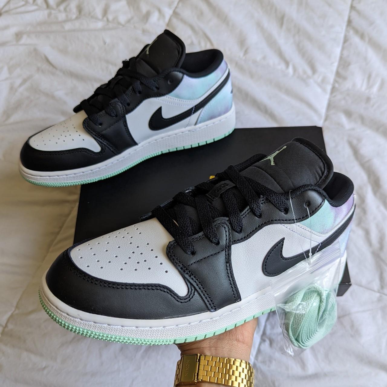 Nike Air Jordan 1 Retro Low Easter Pastel Tie dye /... Depop
