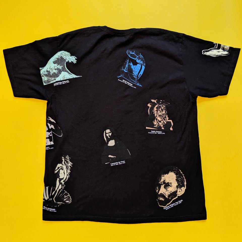 Stussy x Museum Collab with historic art and their - Depop