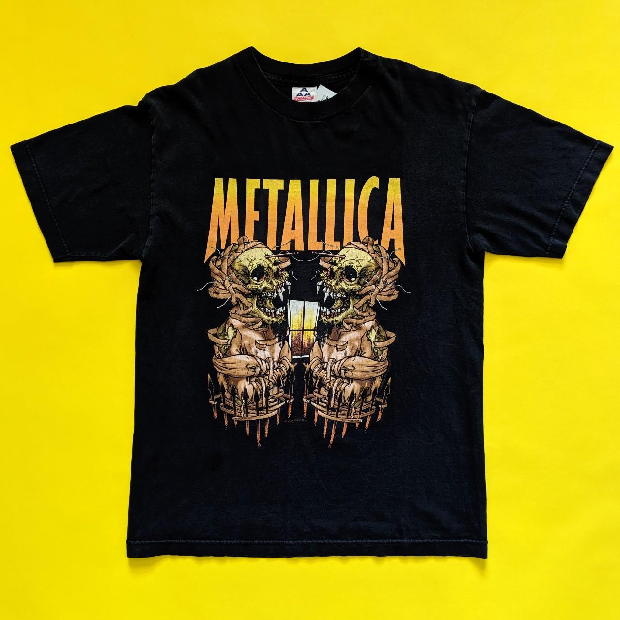 Metallica 2000 Tour Band t-shirt merchandise... - Depop