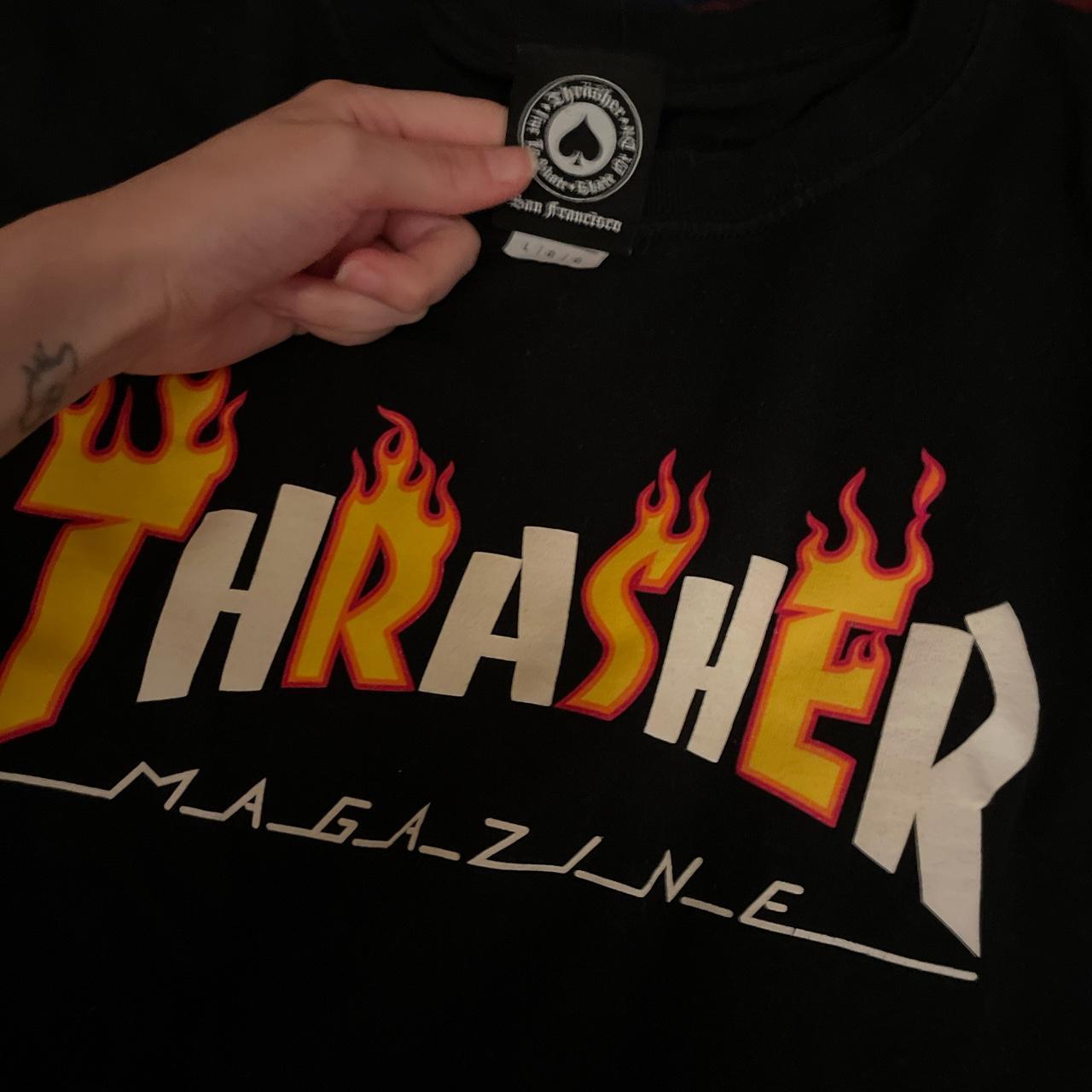 Thrasher orange clearance shirt