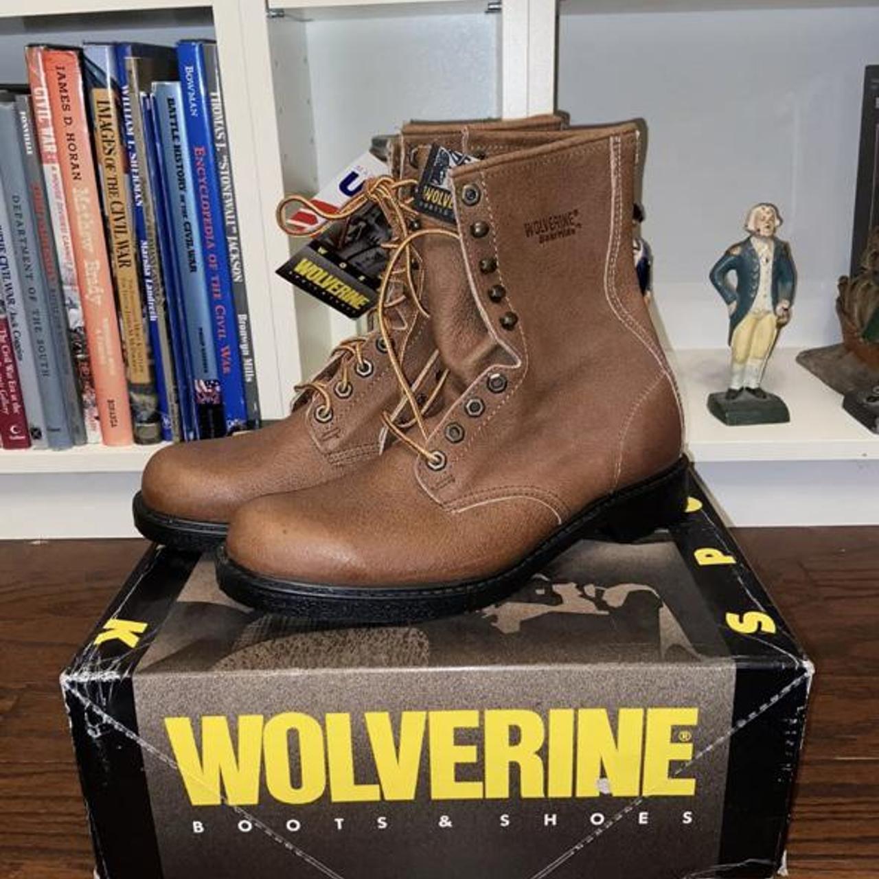 wolverine boar hide boots