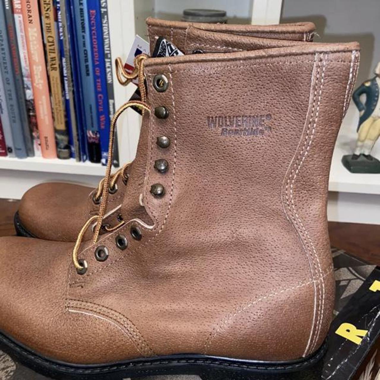 wolverine boar hide boots