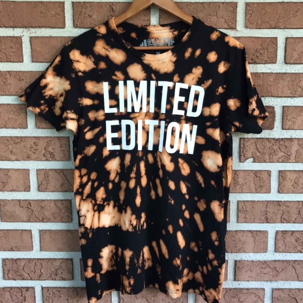 Bleach Reverse Tie Dye Black T Shirt One of One Depop