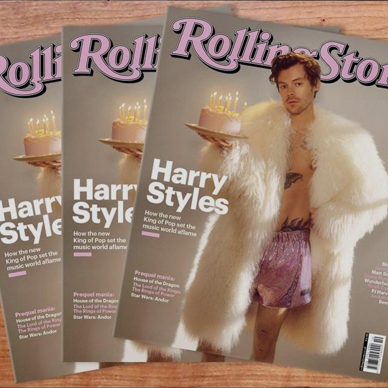 Harry Styles Rolling Stone Uk Magazine Harry Depop 