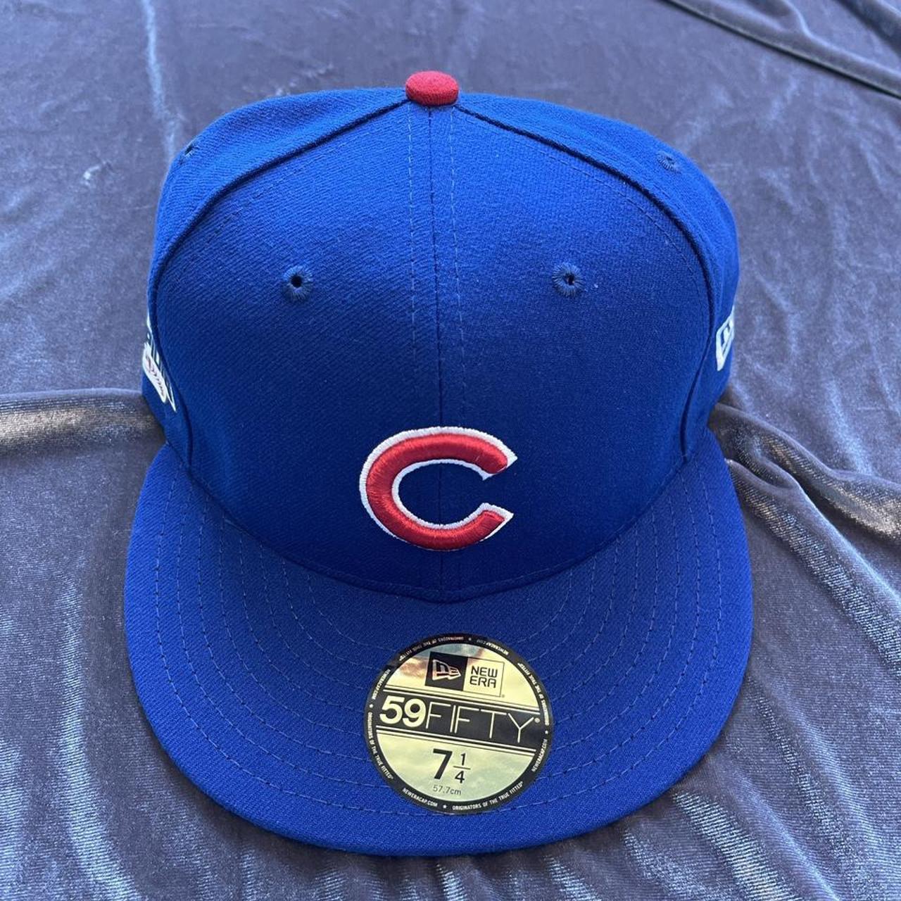 New Era Men's Chicago Cubs 59Fifty Game Royal Authentic Hat