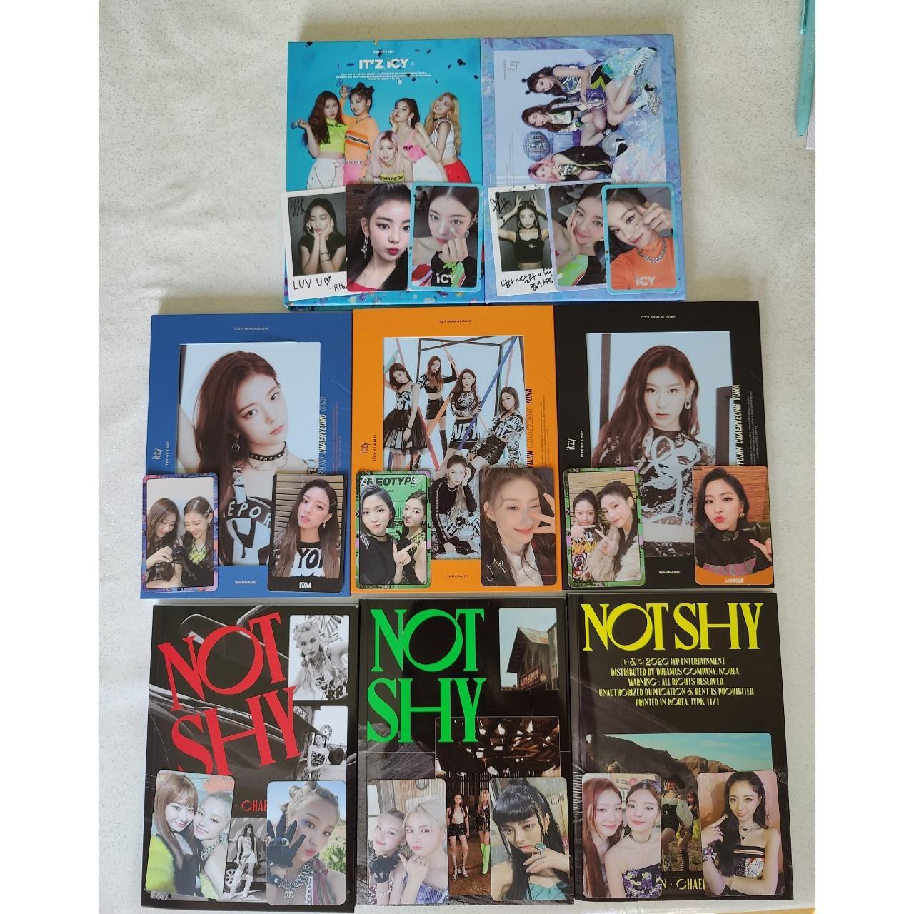 ITZY ALBUMS - DO NOT BUY LISTING !! itz icy both... - Depop