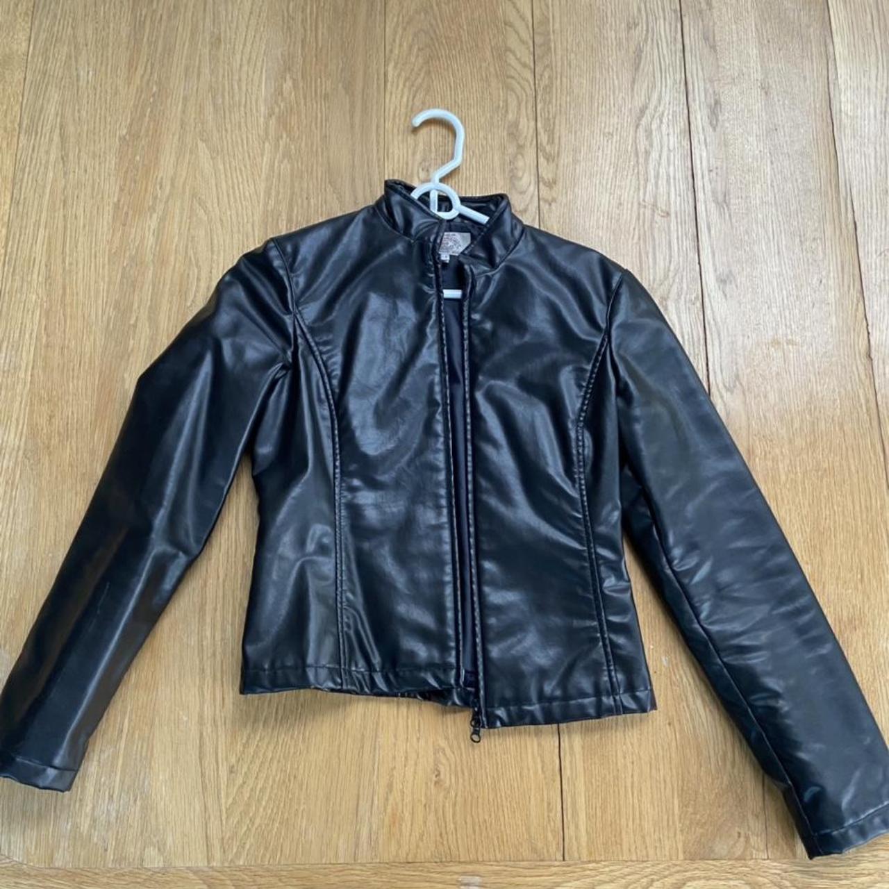 Cellini leather collection jacket. Has a punk feel - Depop