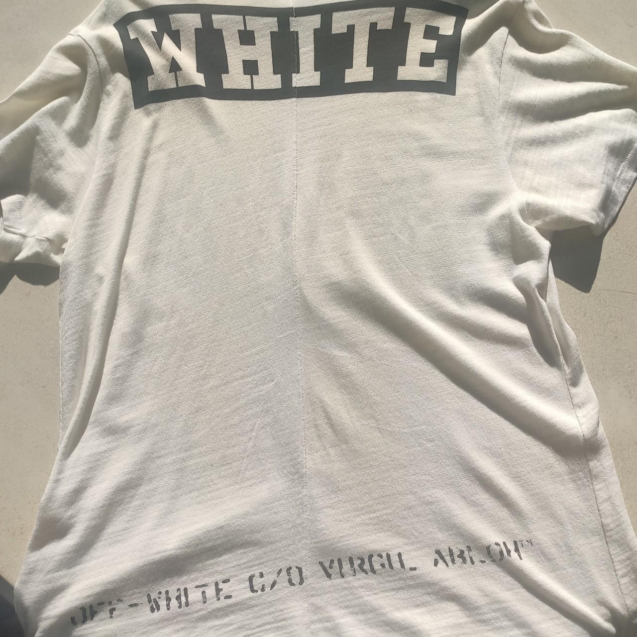 boykot influenza Indskrive Off-White native American/indian tee in medium (fits... - Depop