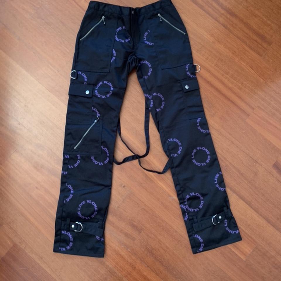 VLONE CIRCLE LOGO Bondage Pants M-