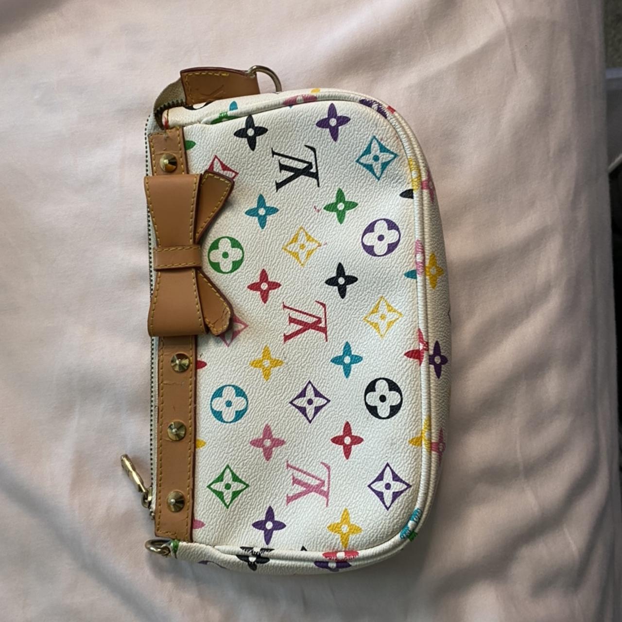 Louis Vuitton Rainbow pouch Doesn't have the - Depop