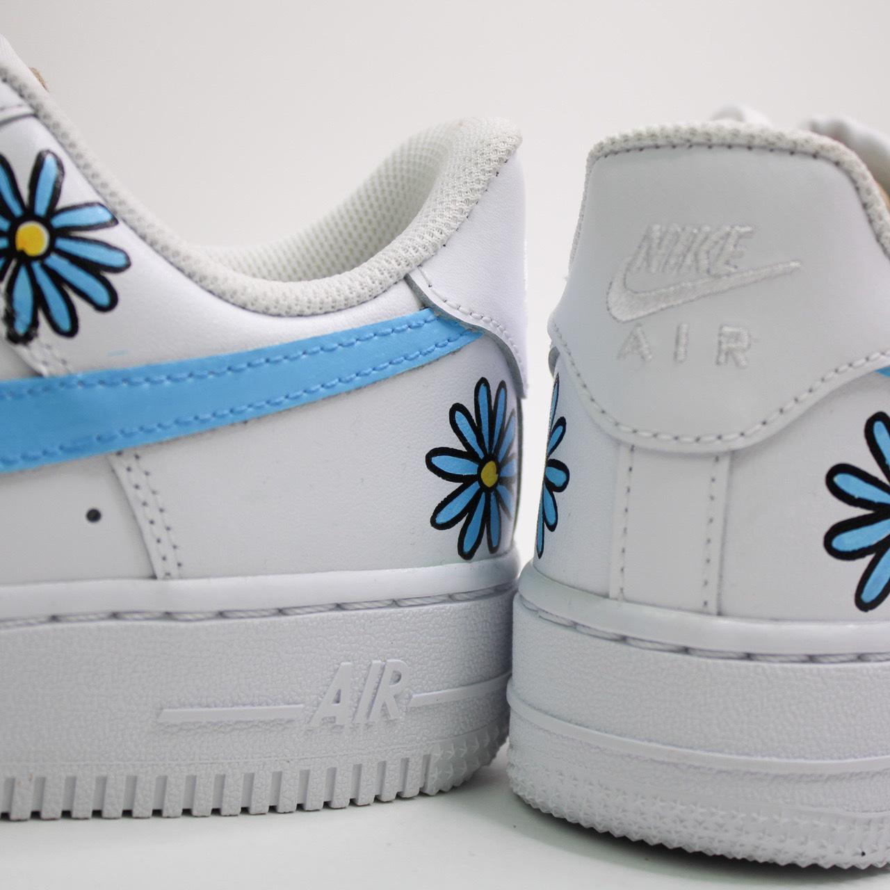 Custom Butterfly Air-Force 1's 👟🦋 Message for any - Depop