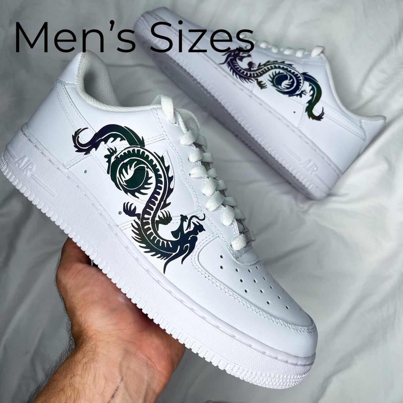 nike holographic air force ones