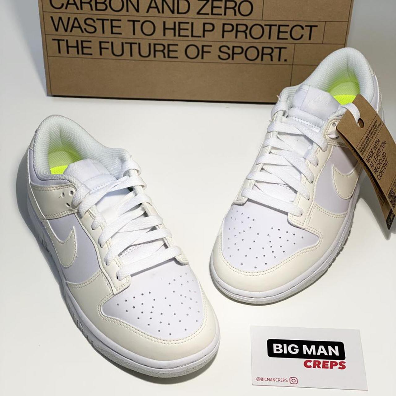 dunk low next nature sail