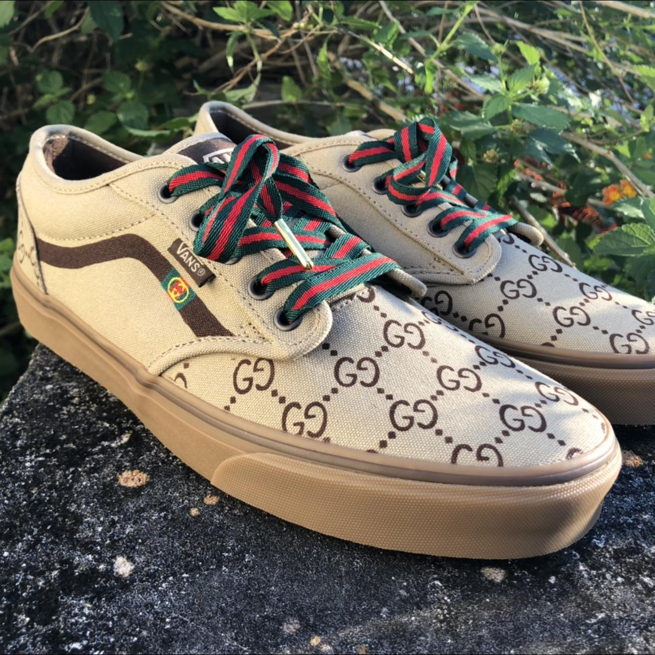 Shops custom vans gucci