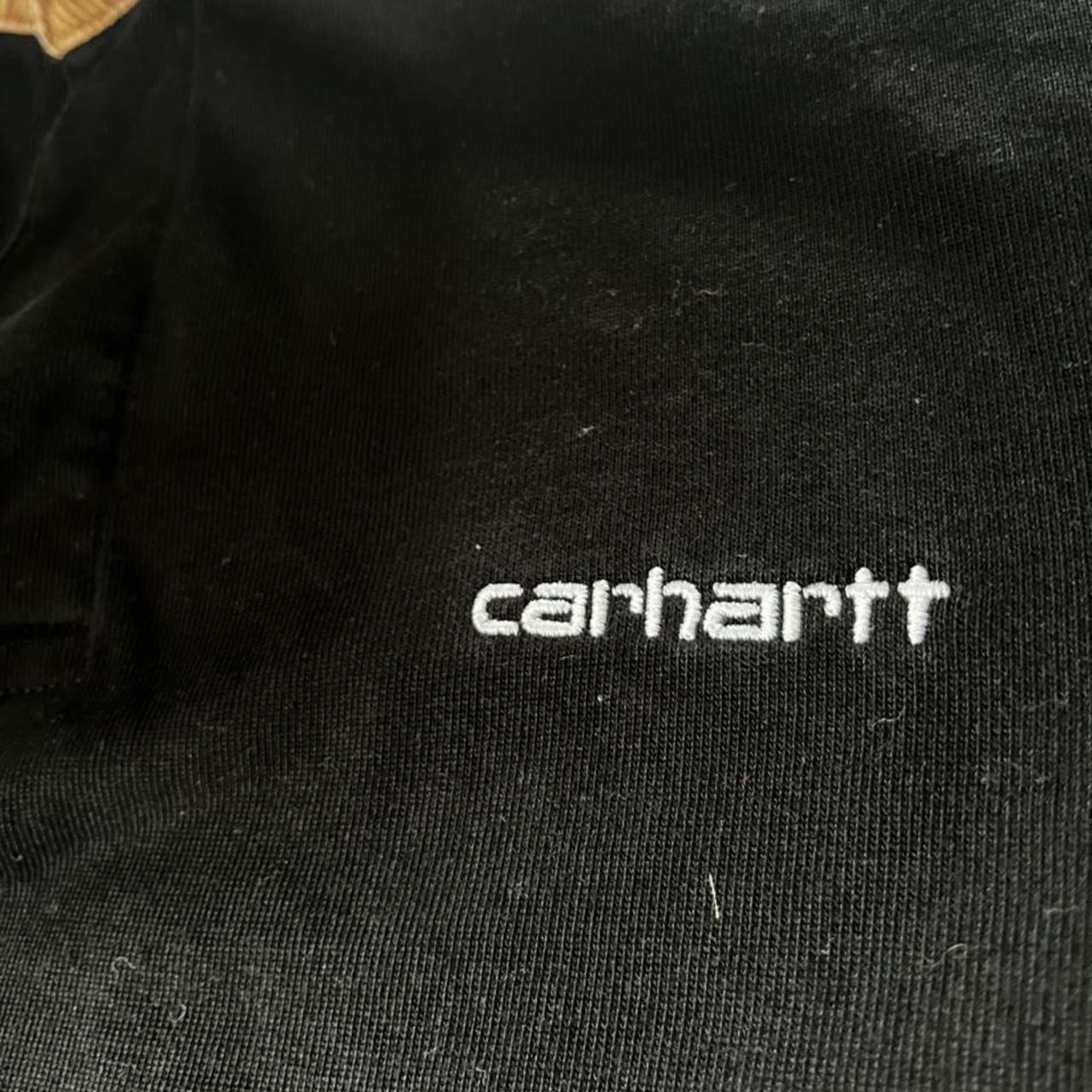 Carhartt long sleeve polo shirt, only worn once... - Depop