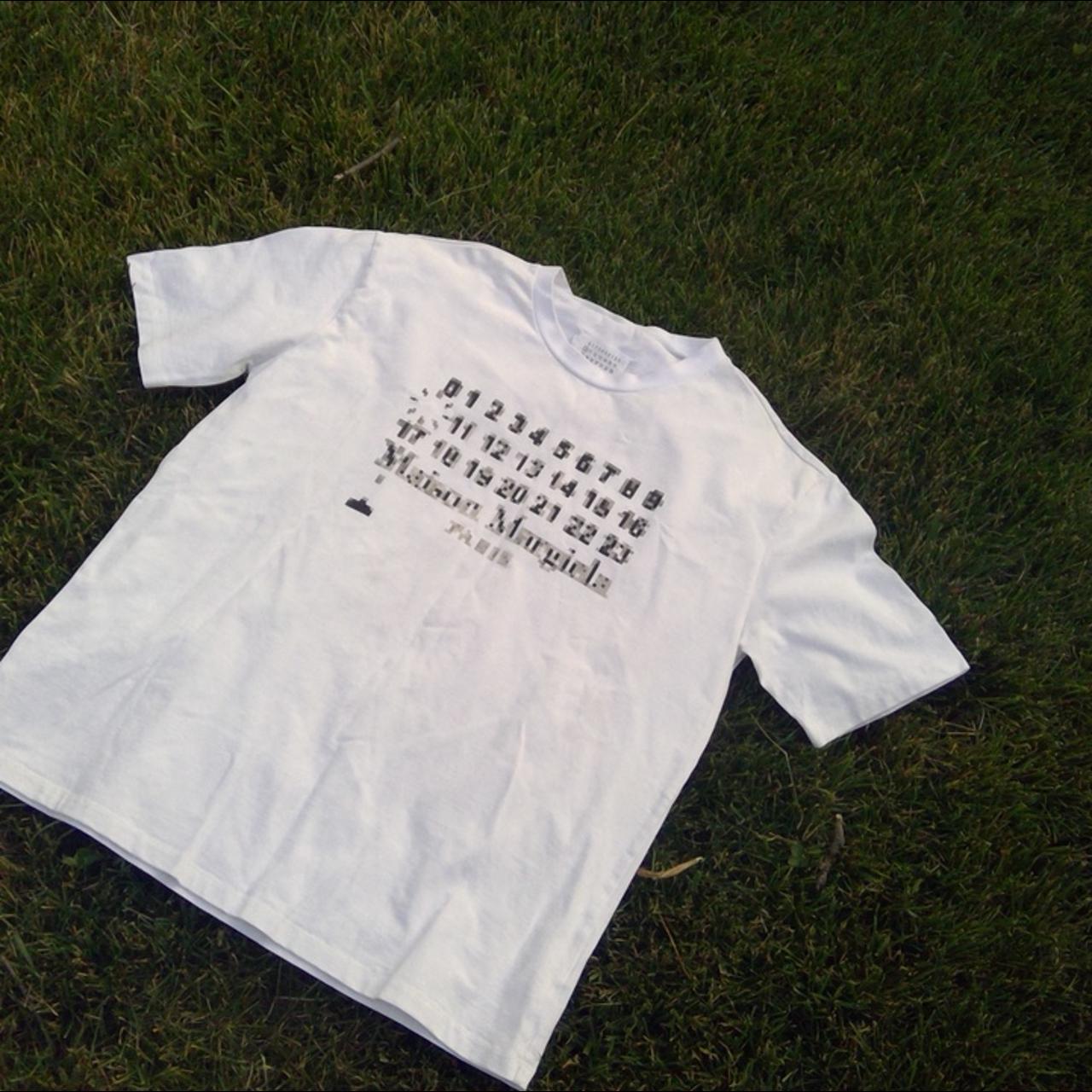 Maison Margiela Pixel Logo Oversized | Depop