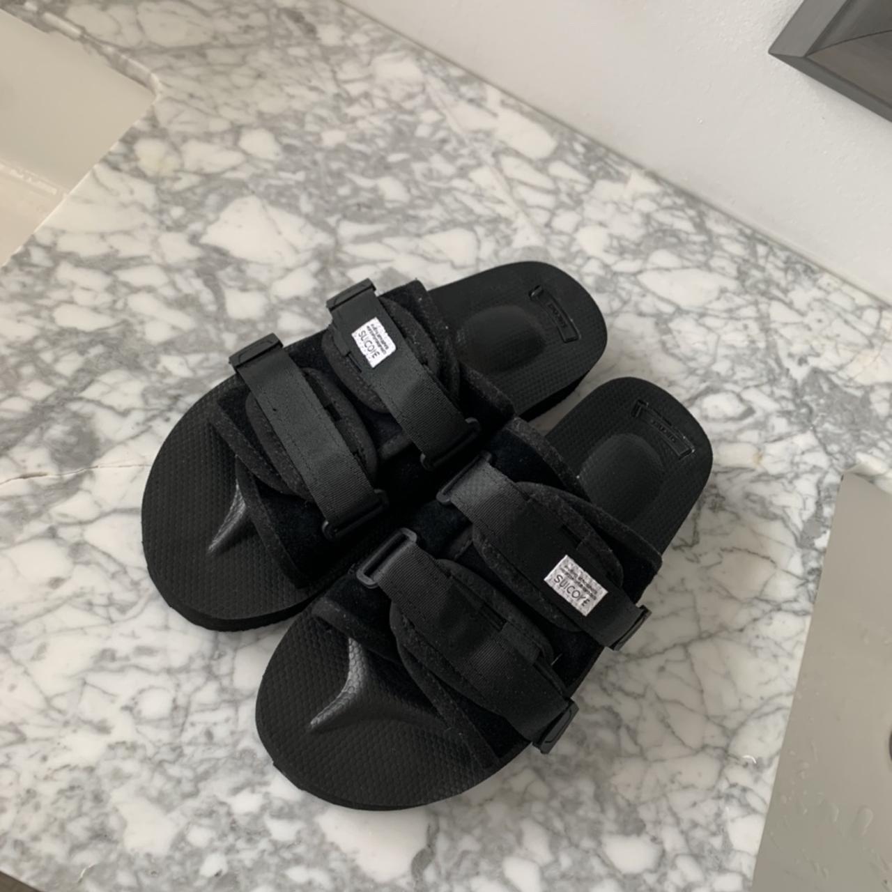 SOLD Suicoke Moto Cab Sandals Size Depop