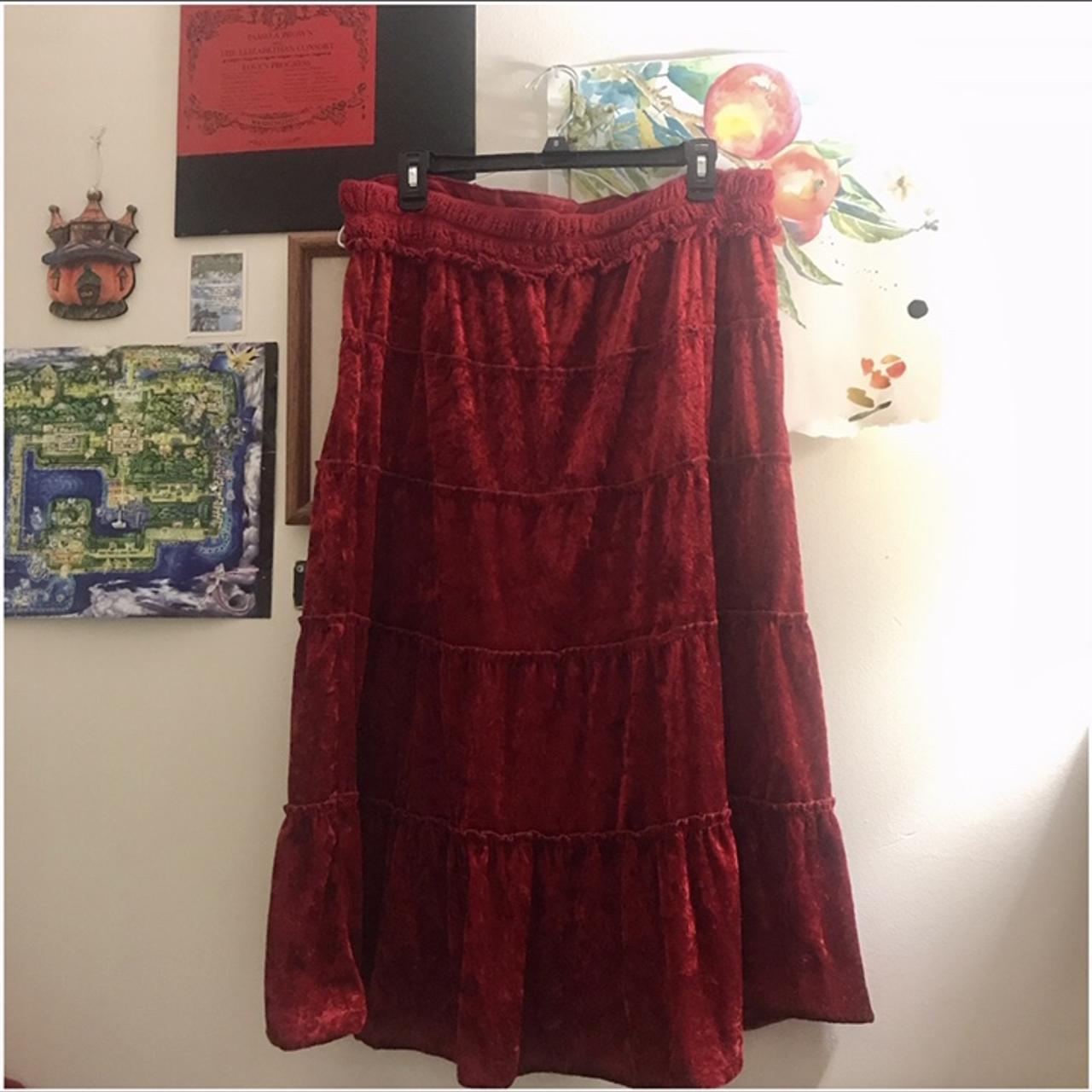Women's Red Skirt