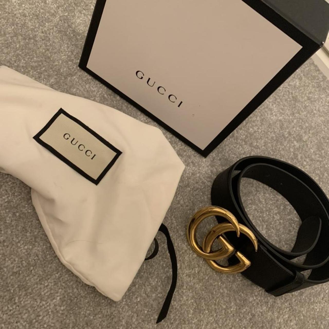 gucci dust bag for belt