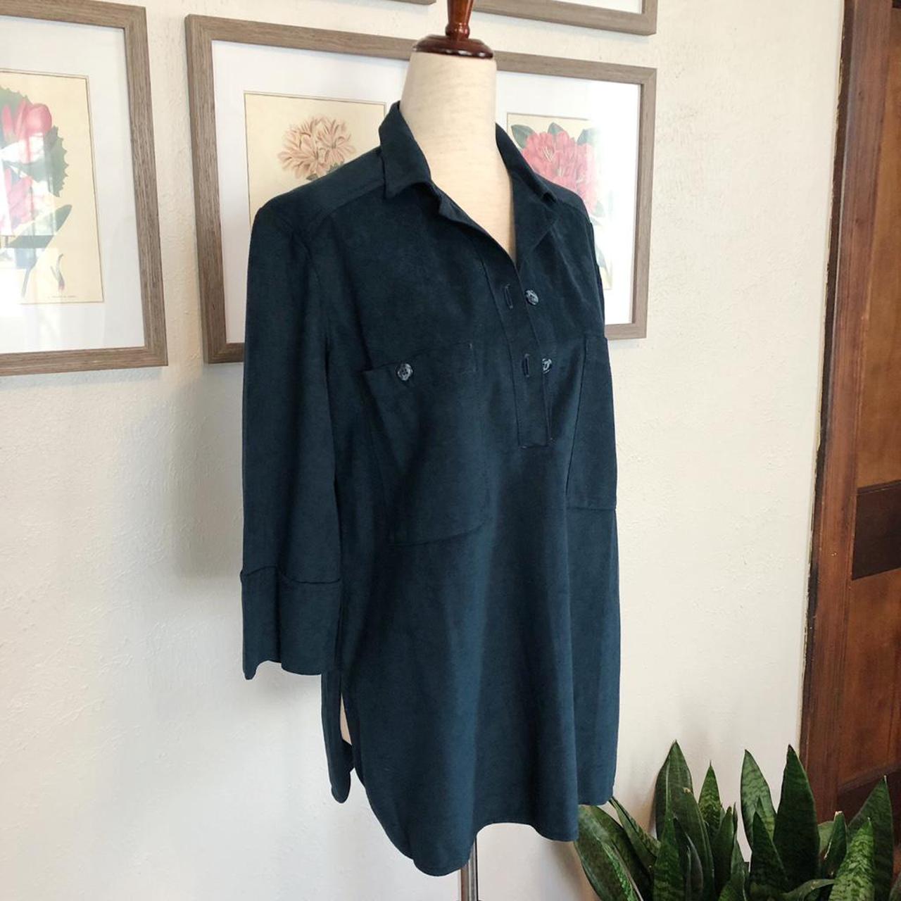 American Vintage Women's Green Shirt | Depop