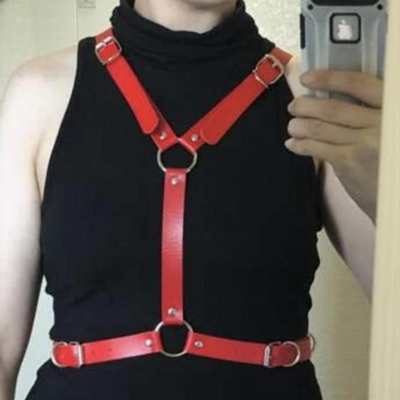 ladies red belt