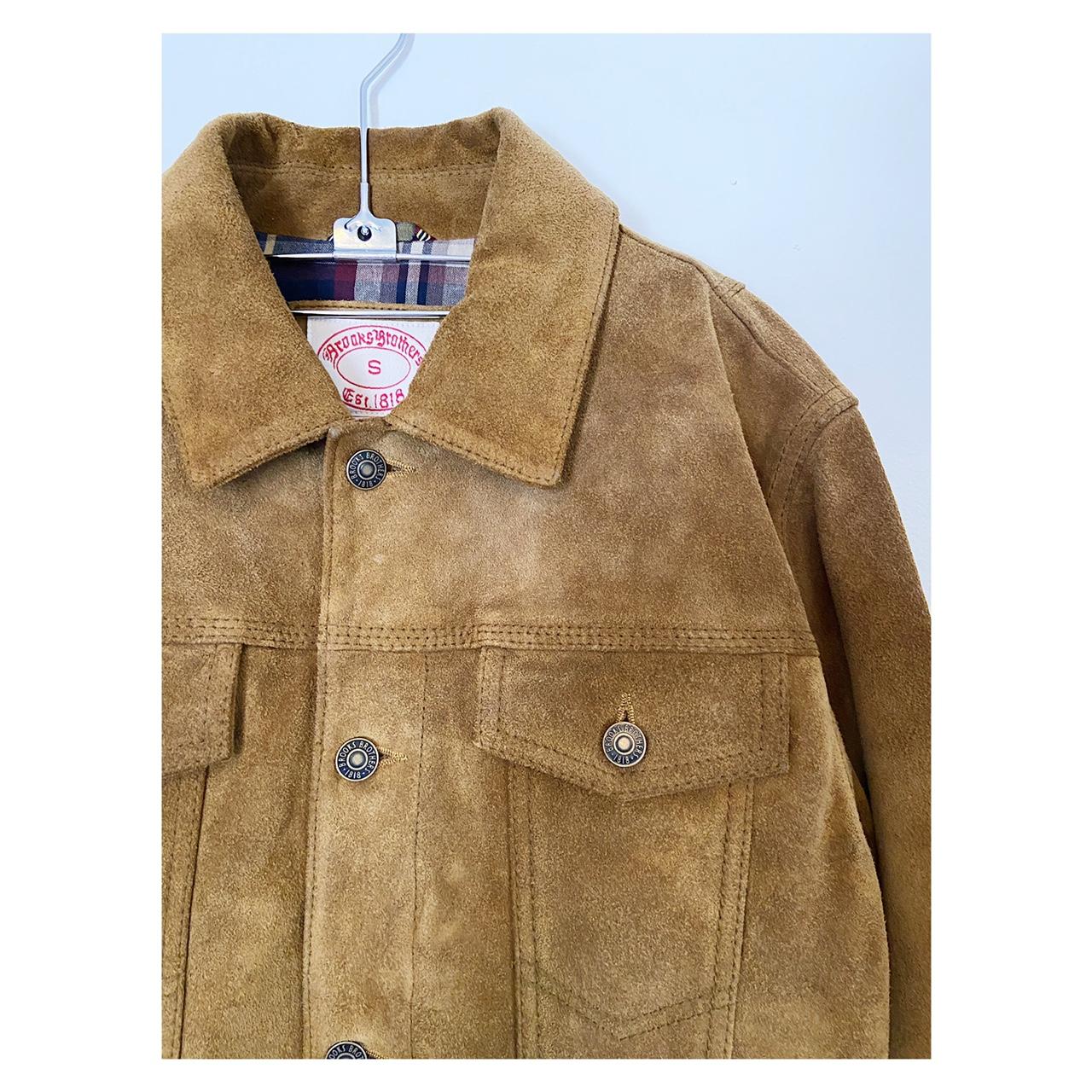 Brooks Brothers Suede Women s Jacket look STUNNING. Depop