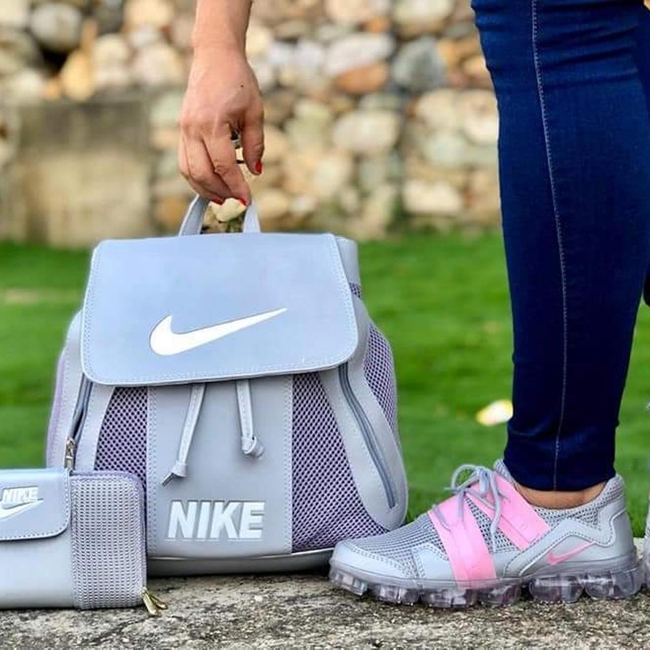 Shoes, Nikes And Purse Set