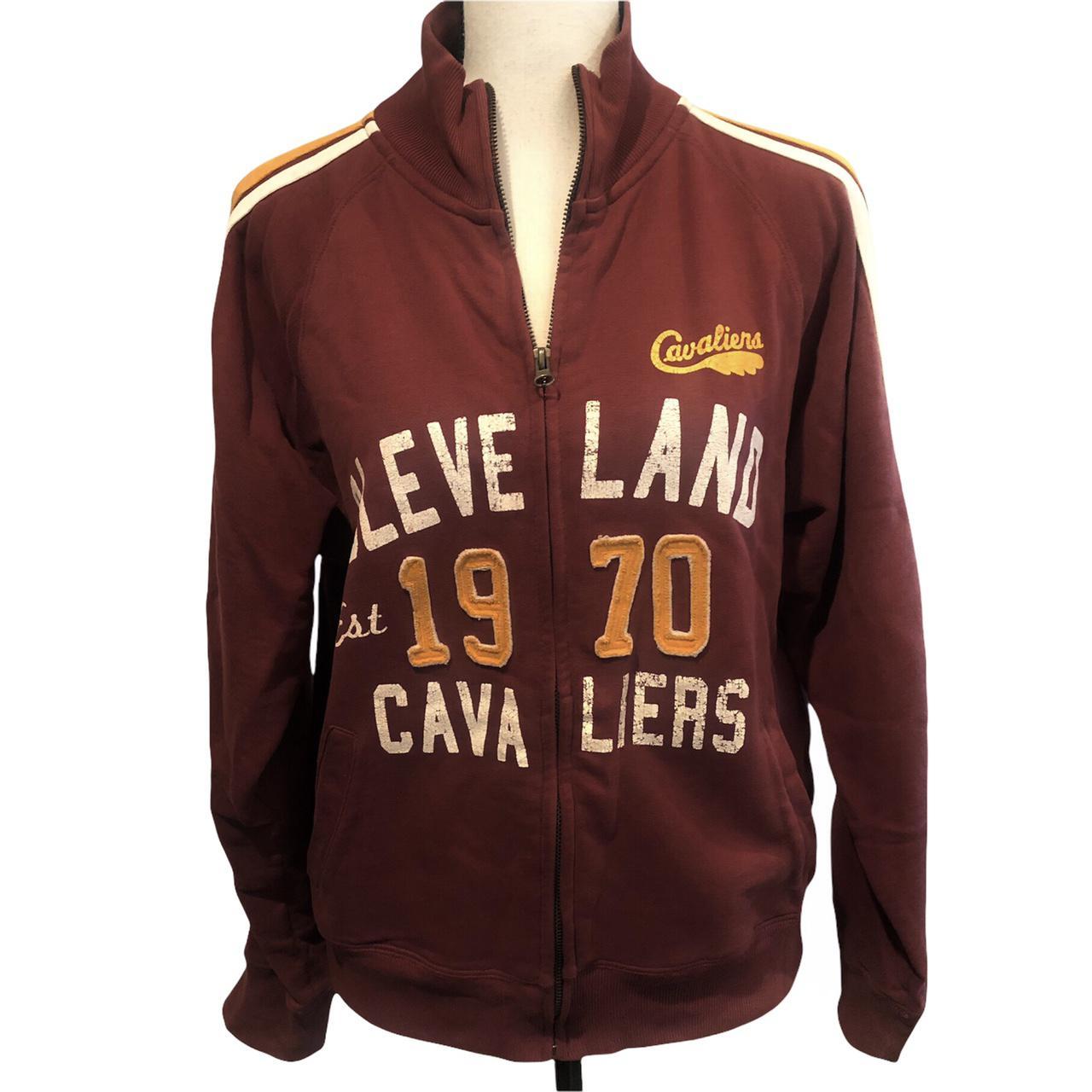 Women's Burgundy and Gold Jacket
