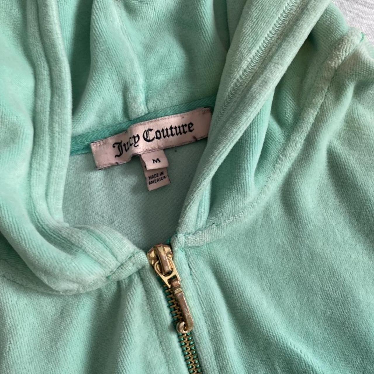 Light blue juicy couture jacket size medium, can... - Depop