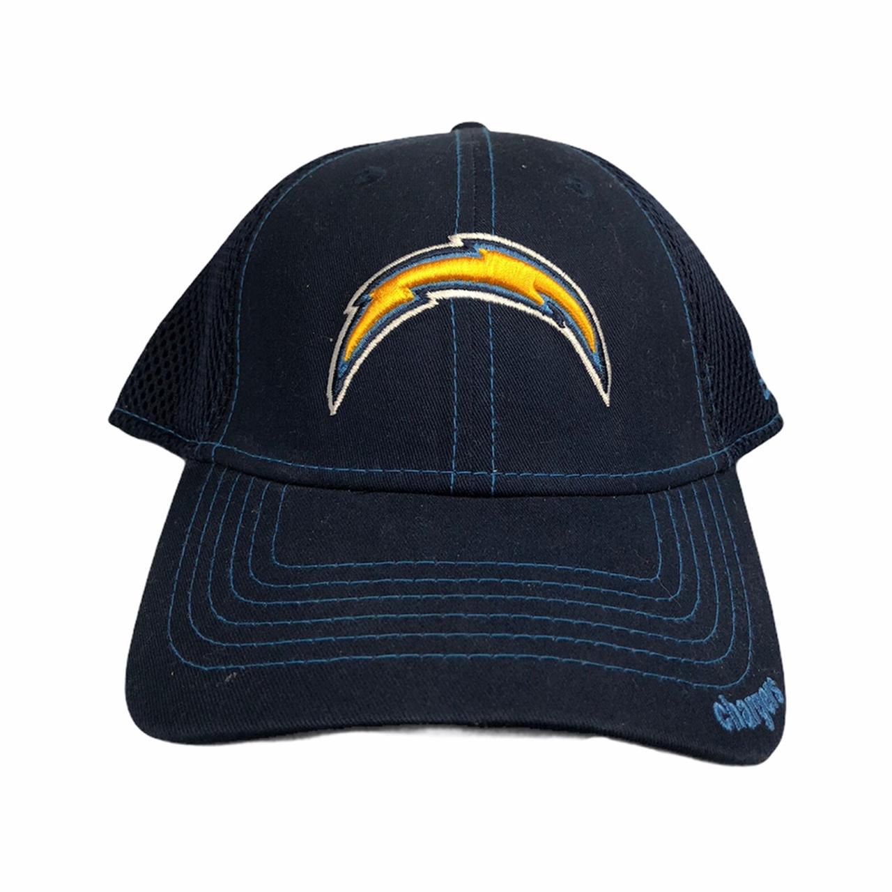 all black chargers hat