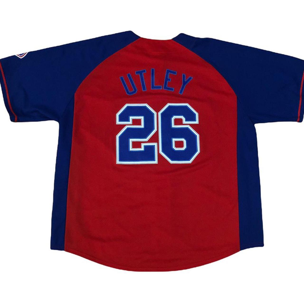 Chase Utley Blue MLB Jerseys for sale