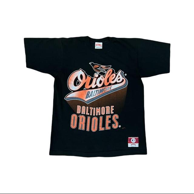 Vintage 90's Baltimore Orioles Nutmeg MLB Graphic - Depop