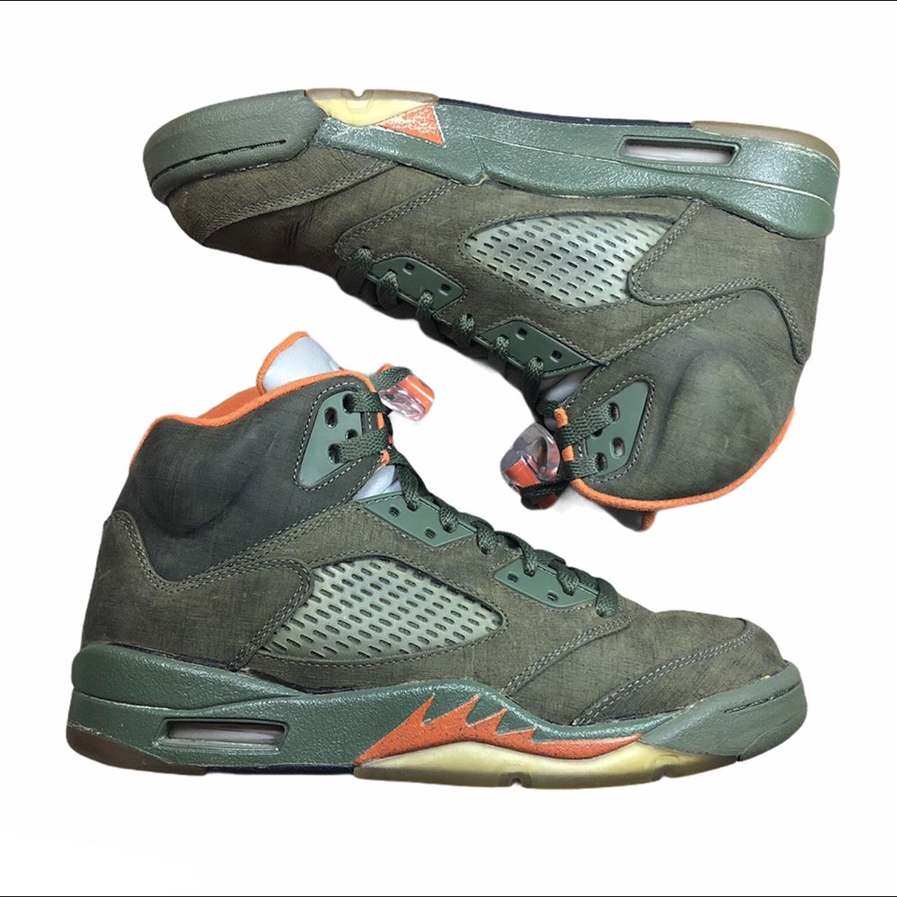 jordan 5 army green