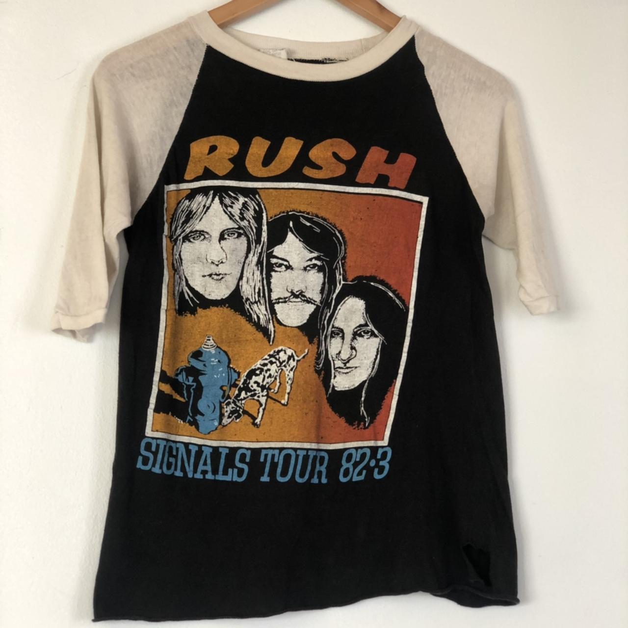 Vintage 1982-1983 Rush Signals World Tour Concert - Depop