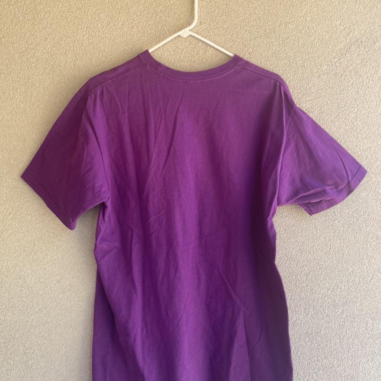 Supreme Who the fuck is supreme shirt. SS19 Purple... - Depop