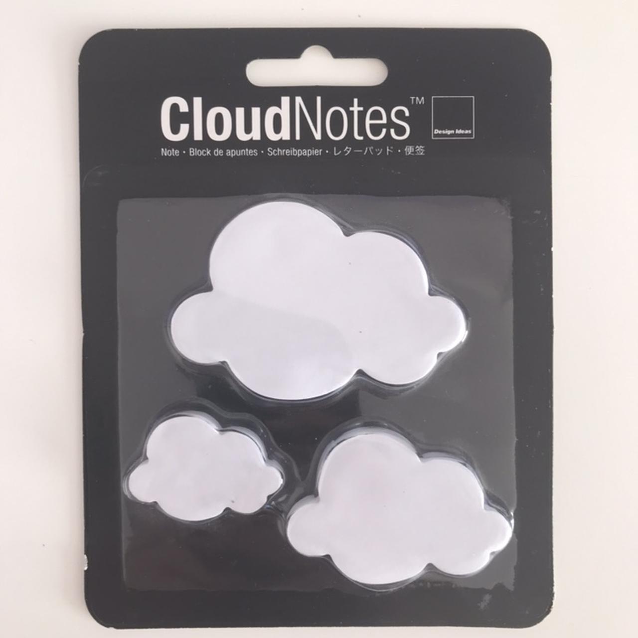 NEWWW cloud shaped sticky notes are available in our shop now