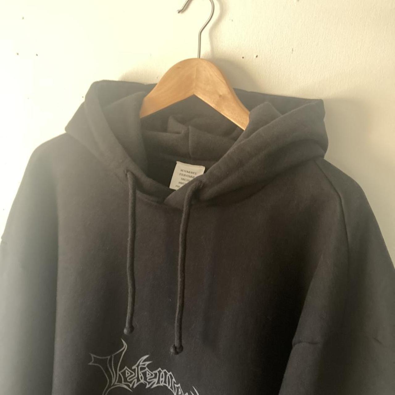 Vetements on sale metal hoodie