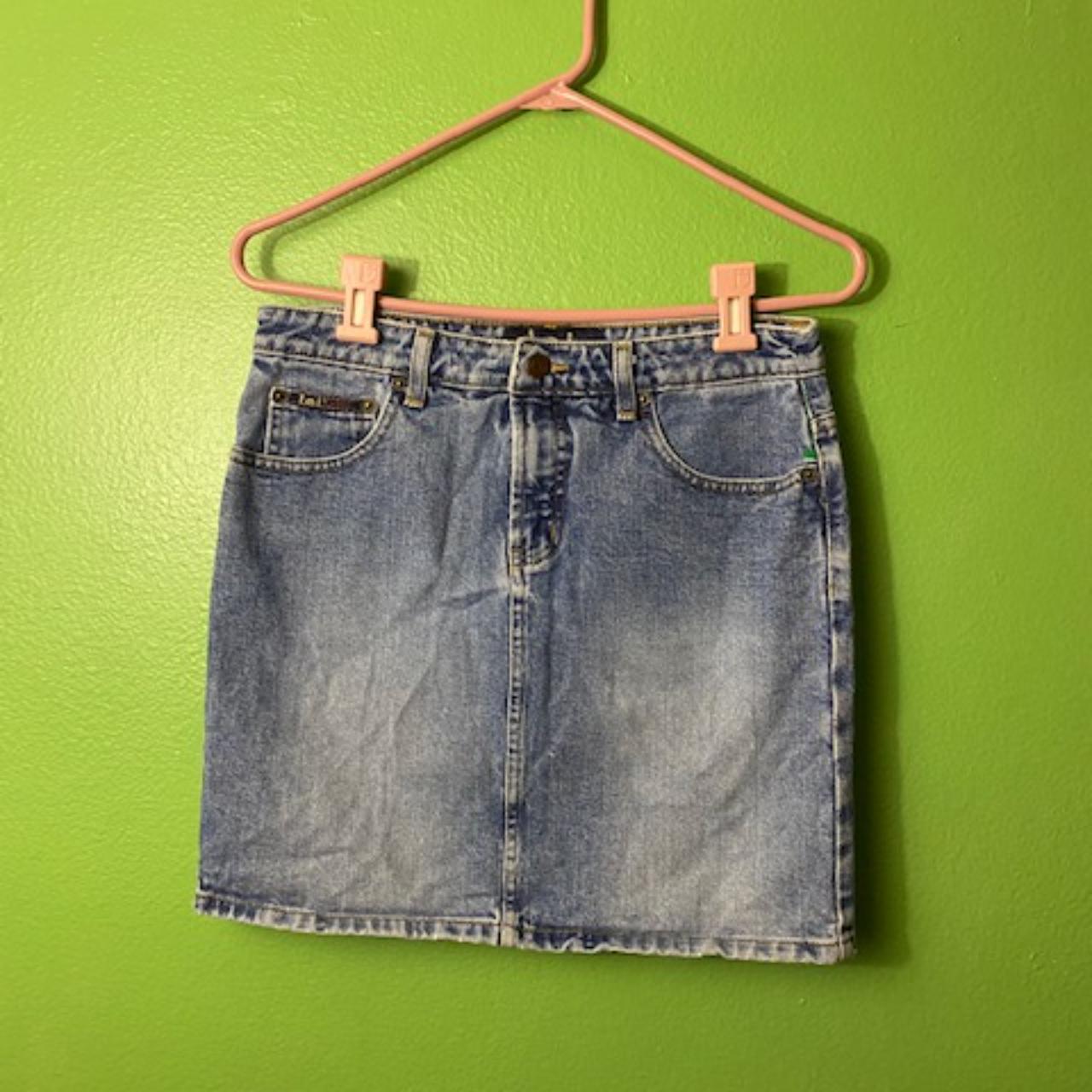 Lei Vintage Denim Mini Skirt What An Amazing Y2k Depop