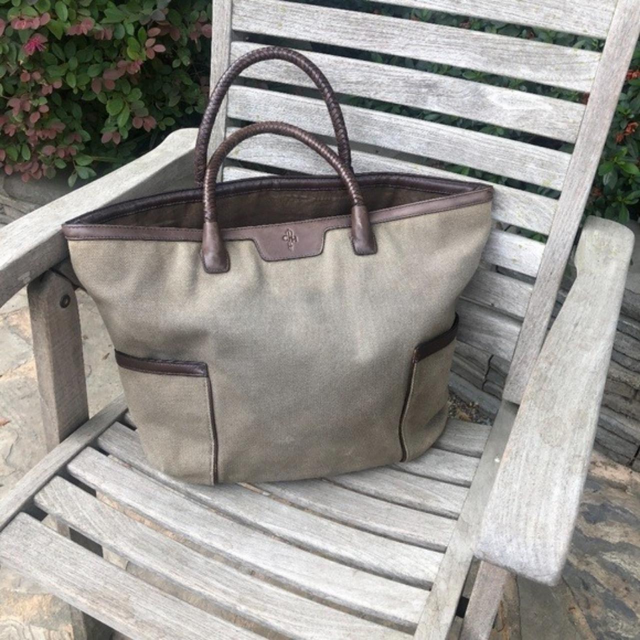 cole haan canvas tote