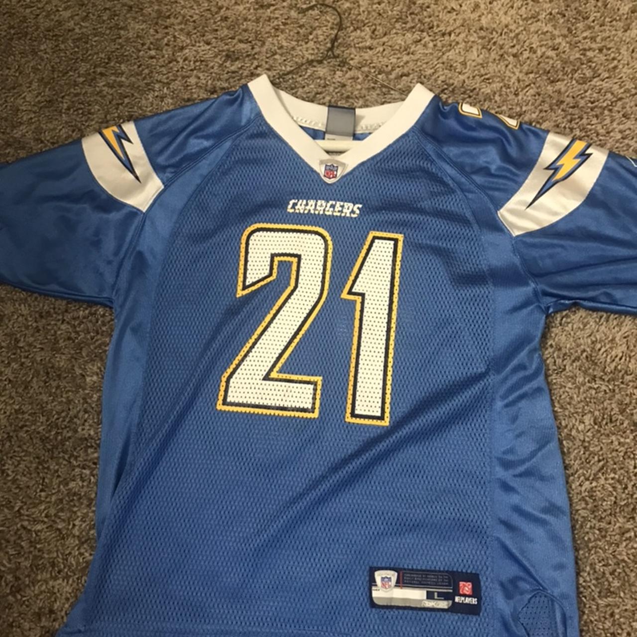 NFL Ladanian Tomlinson Powder Blue San Diego - Depop