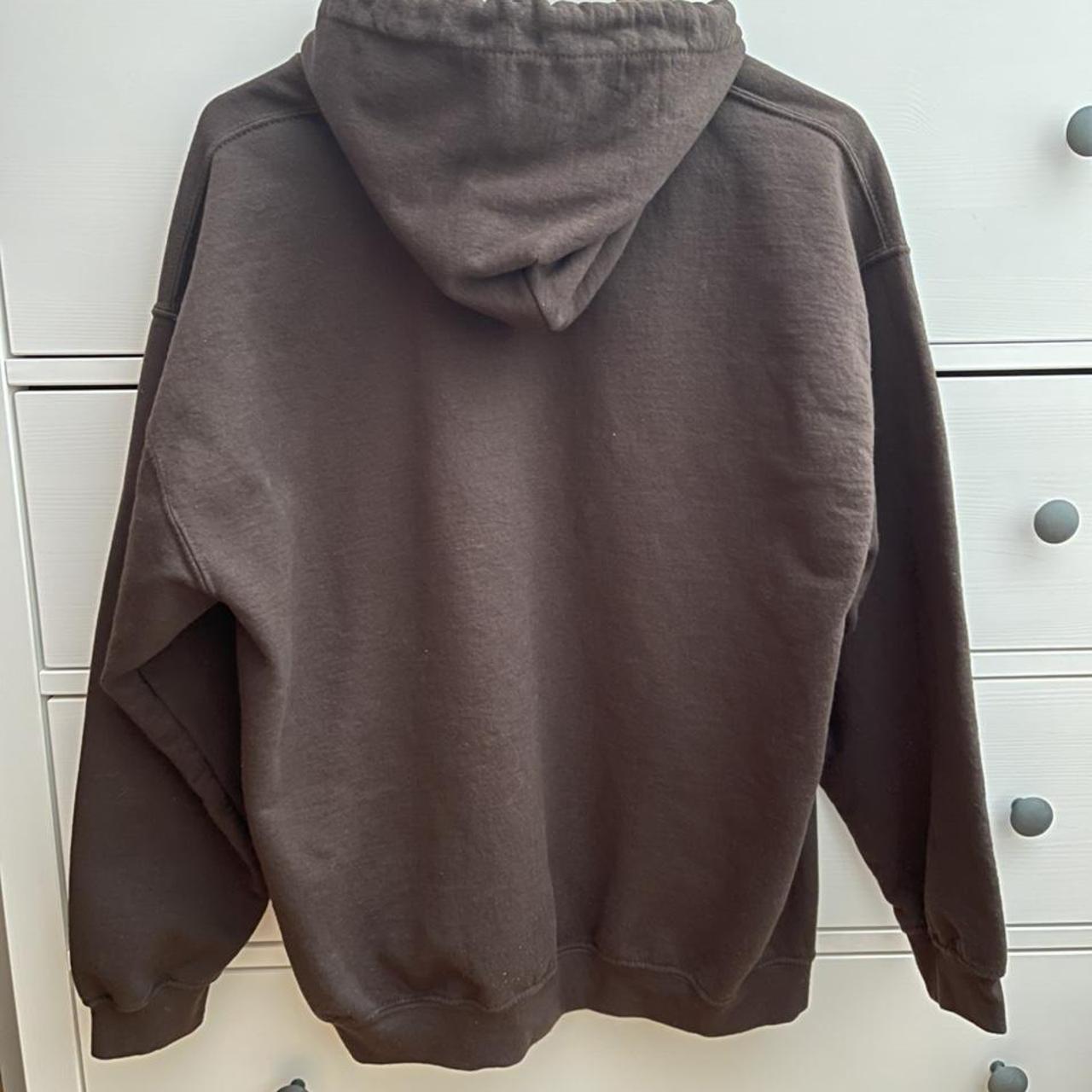 selling this adorable dark brown lonely ghost hoodie... - Depop