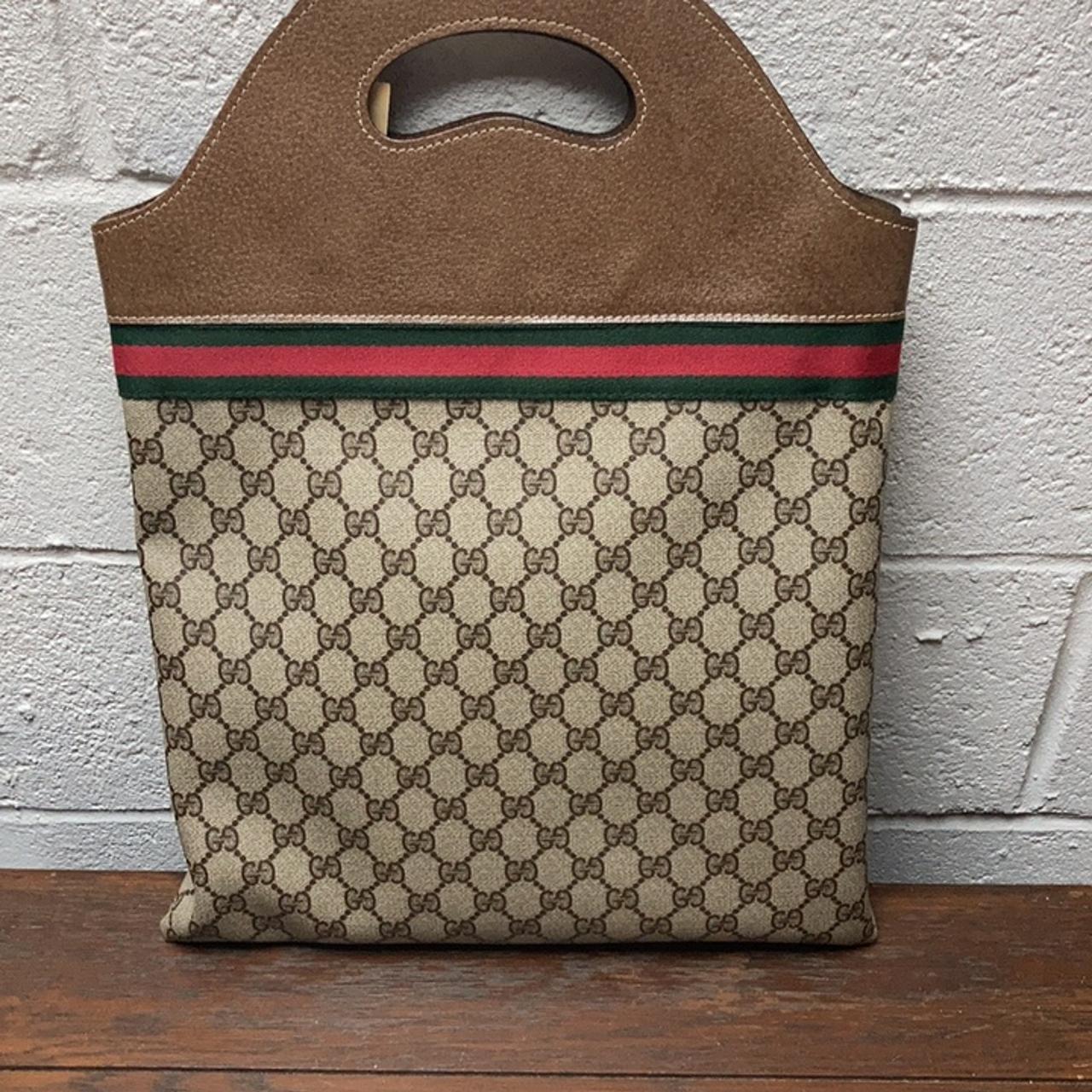 Vintage 1970s / 1980s Gucci Speedy Bag Length - Depop